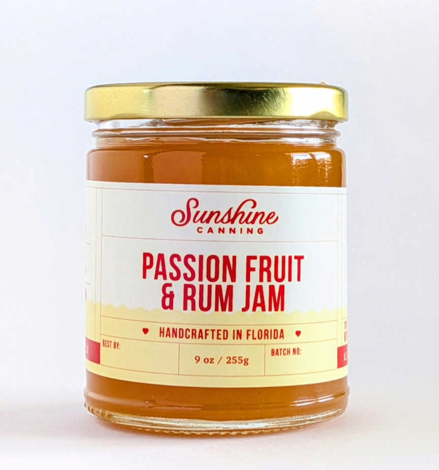 Passionfruit Rum Jam