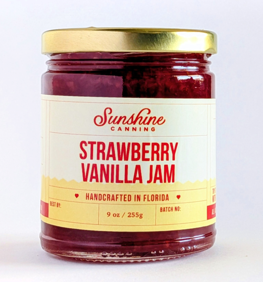 Strawberry Vanilla Jam