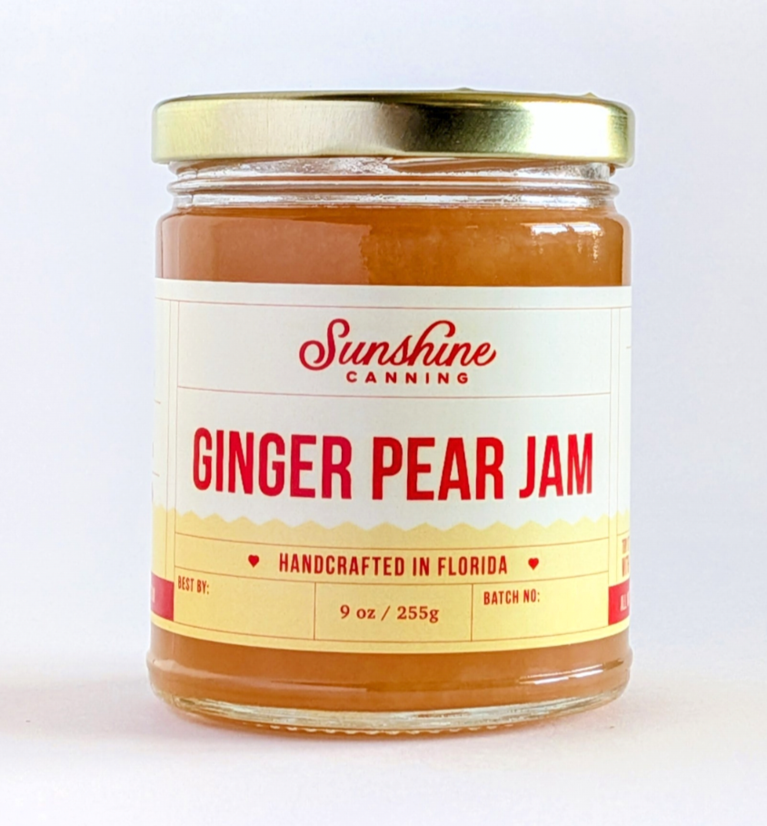 Ginger Pear Jam