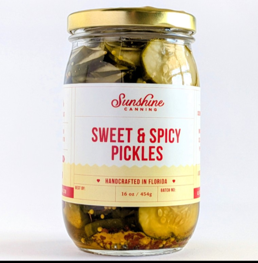 Sweet & Spicy Pickles
